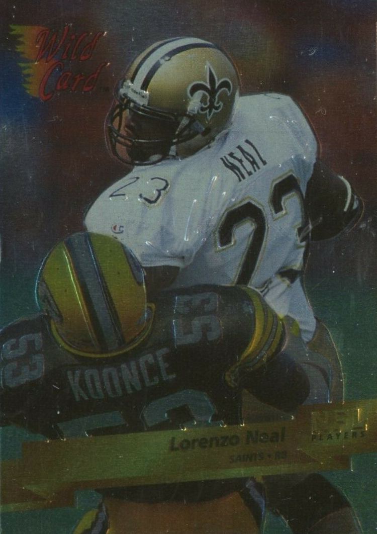 1993 Wild Card Lorenzo Neal #248 Football Card