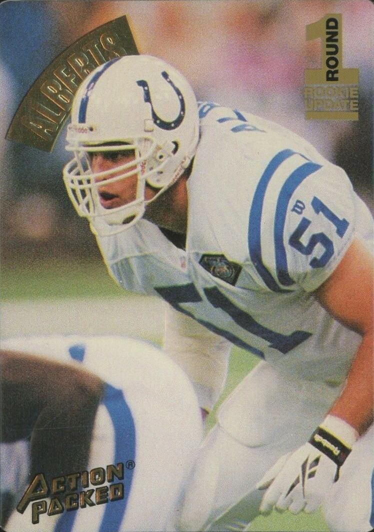1994 Action Packed Trev Alberts #125 Football Card