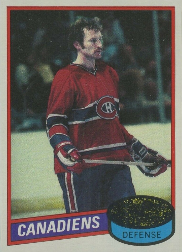 1980 Topps Larry Robinson #230 Hockey Card