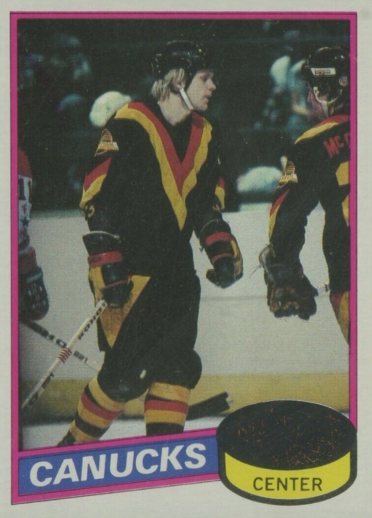 1980 Topps Thomas Gradin #241 Hockey Card