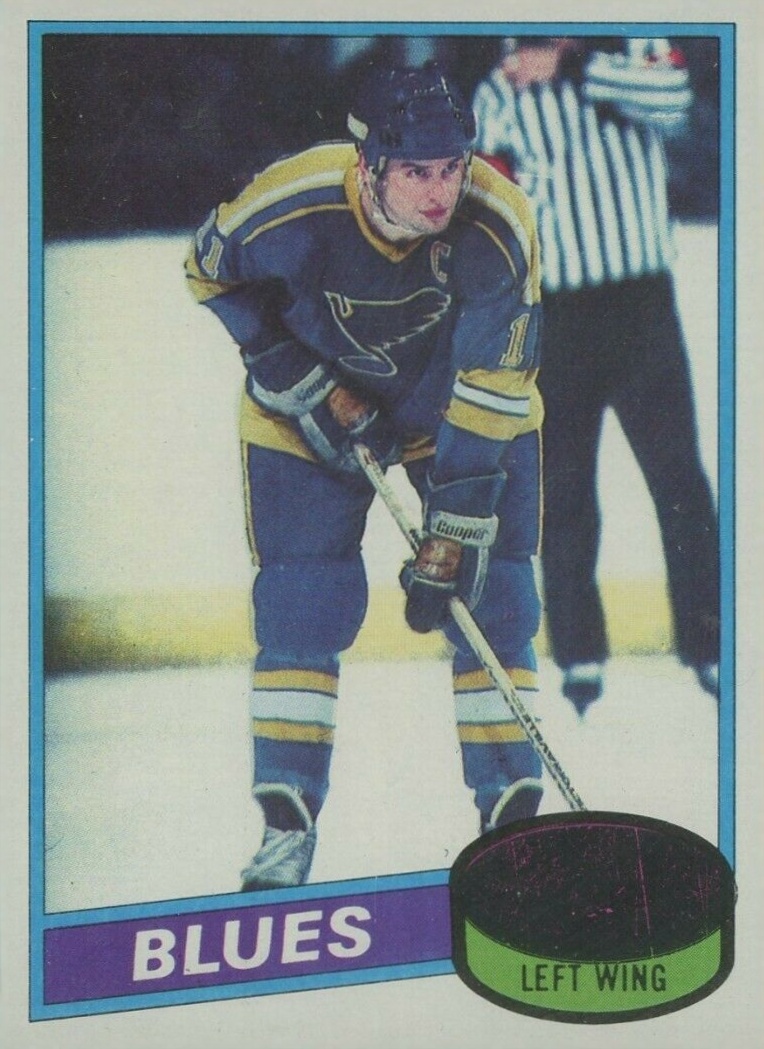 1980 Topps Brian Sutter #244 Hockey Card