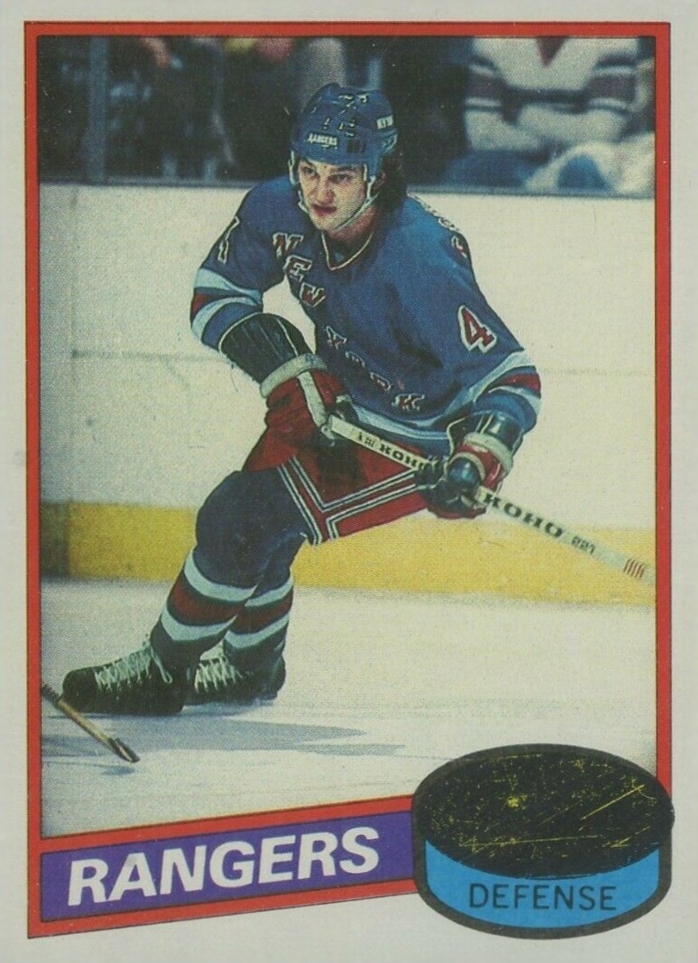 1980 Topps Ron Greschner #248 Hockey Card