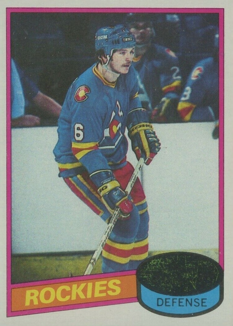 1980 Topps Rob Ramage #213 Hockey Card