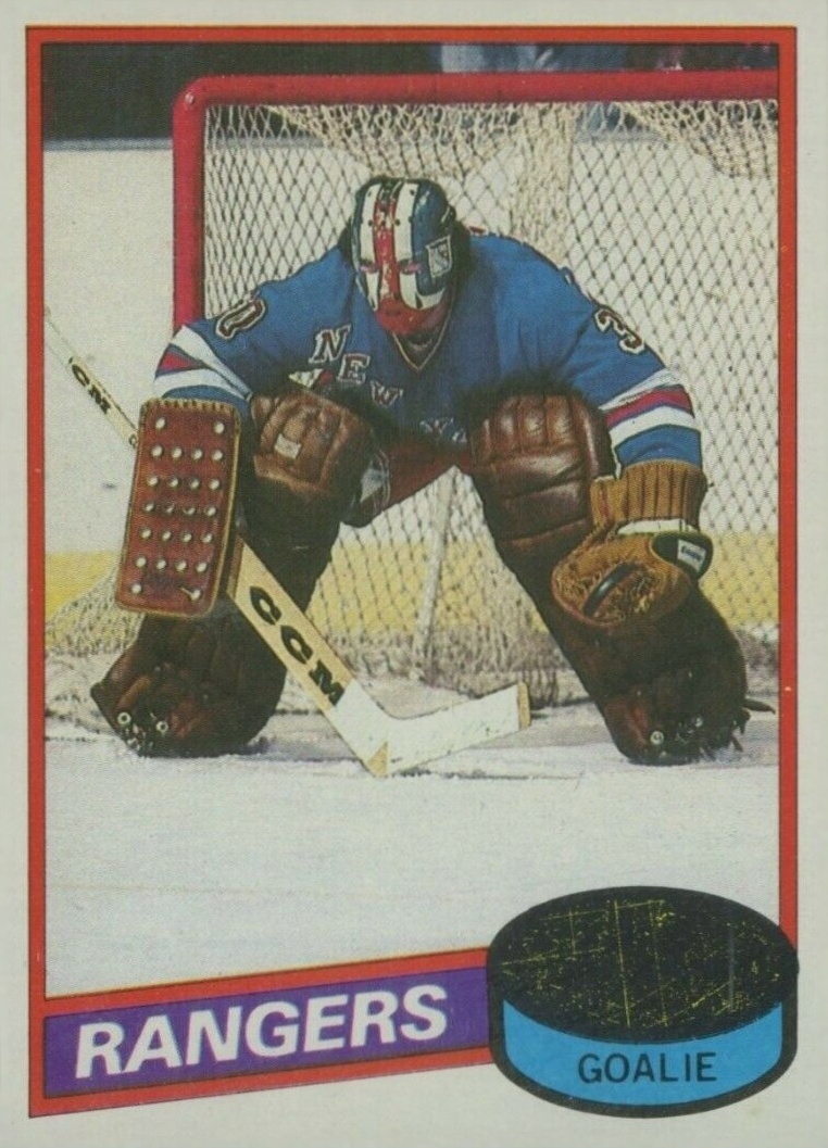 1980 Topps John Davidson #190 Hockey Card