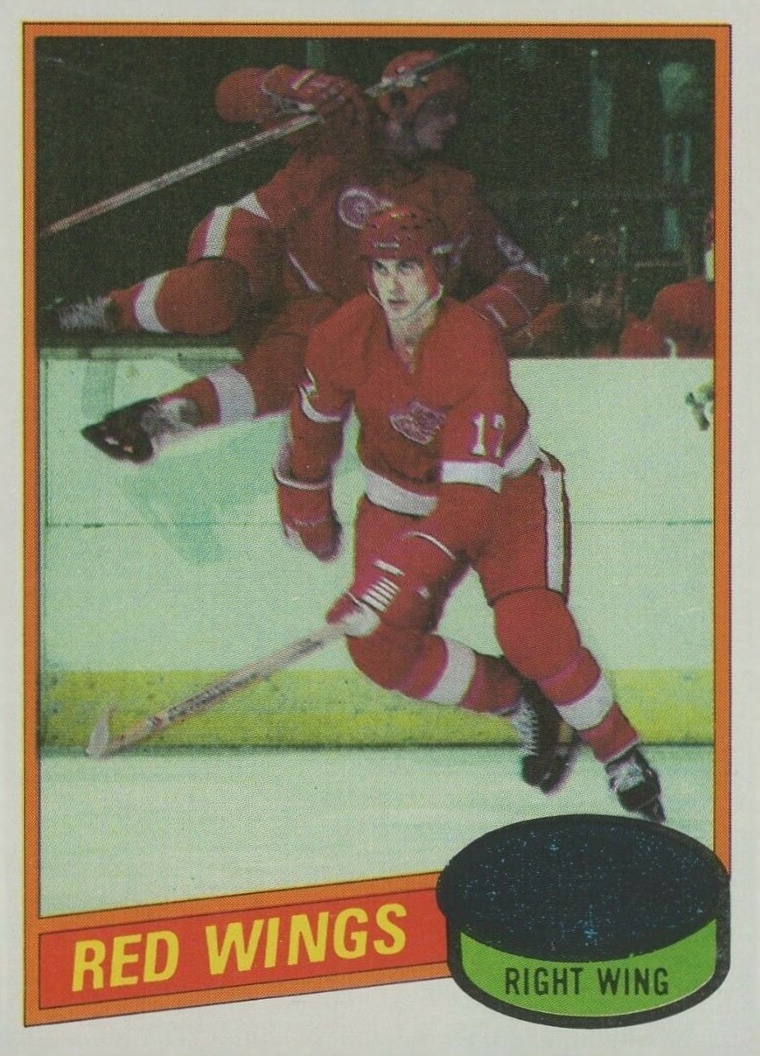 1980 Topps Mike Foligno #187 Hockey Card
