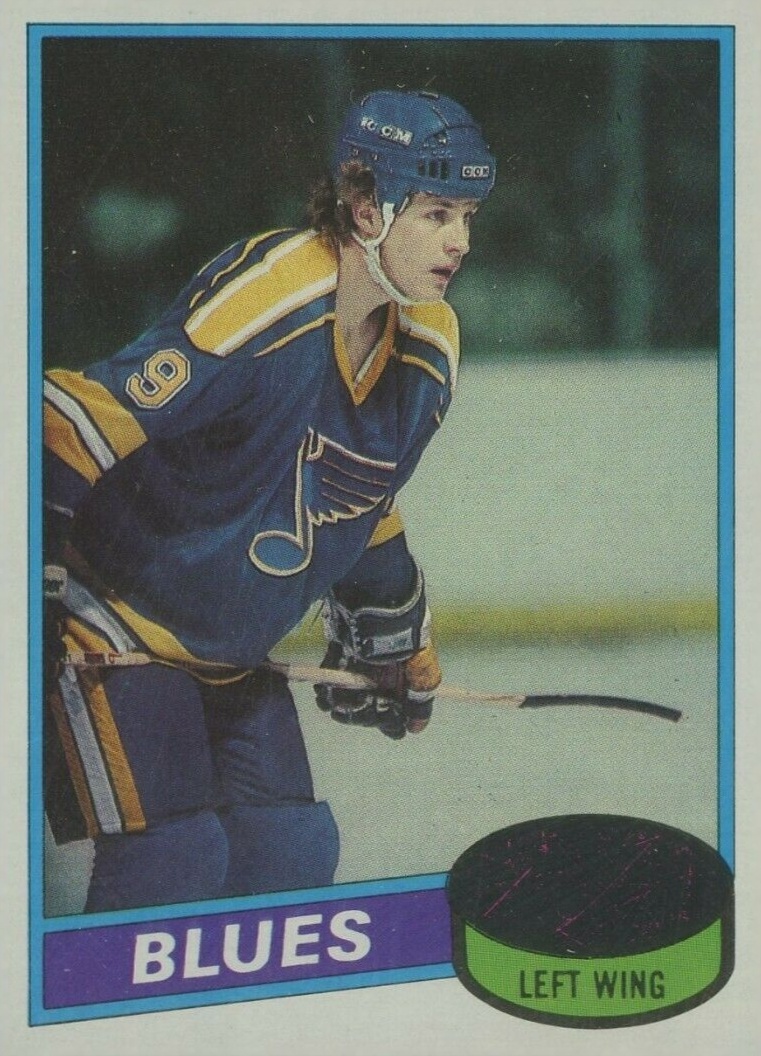 1980 Topps Perry Turnbull #169 Hockey Card