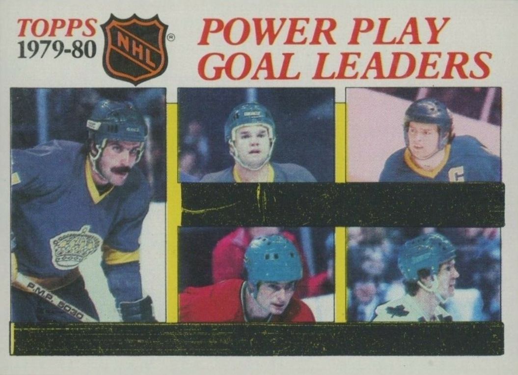 1980 Topps Power Play Goals #165 Hockey Card