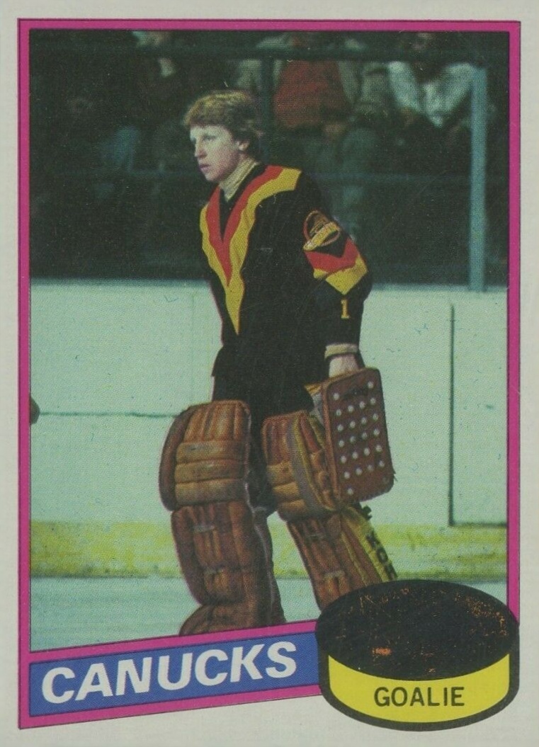 1980 Topps Glen Hanlon #141 Hockey Card