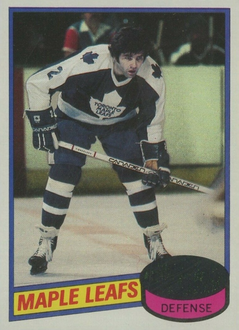 1980 Topps Ian Turnbull #133 Hockey Card
