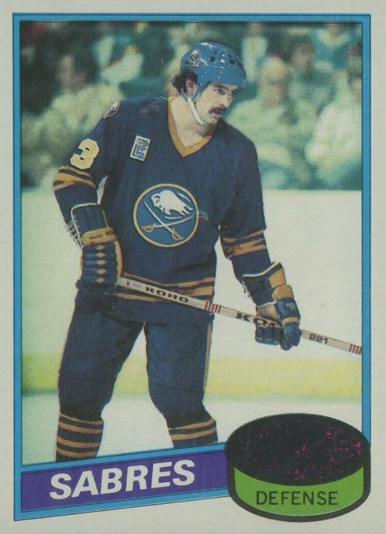 1980 Topps Richie Dunn #109 Hockey Card