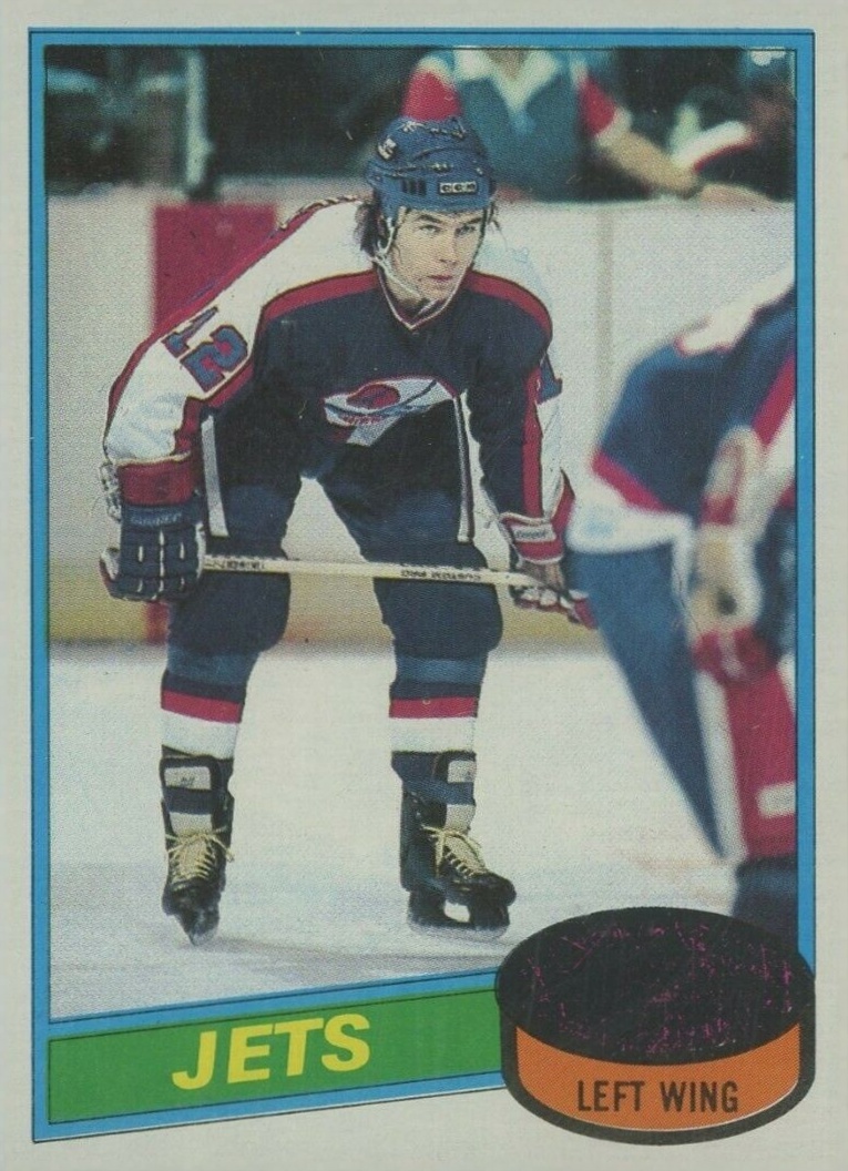 1980 Topps Morris Lukowich #107 Hockey Card