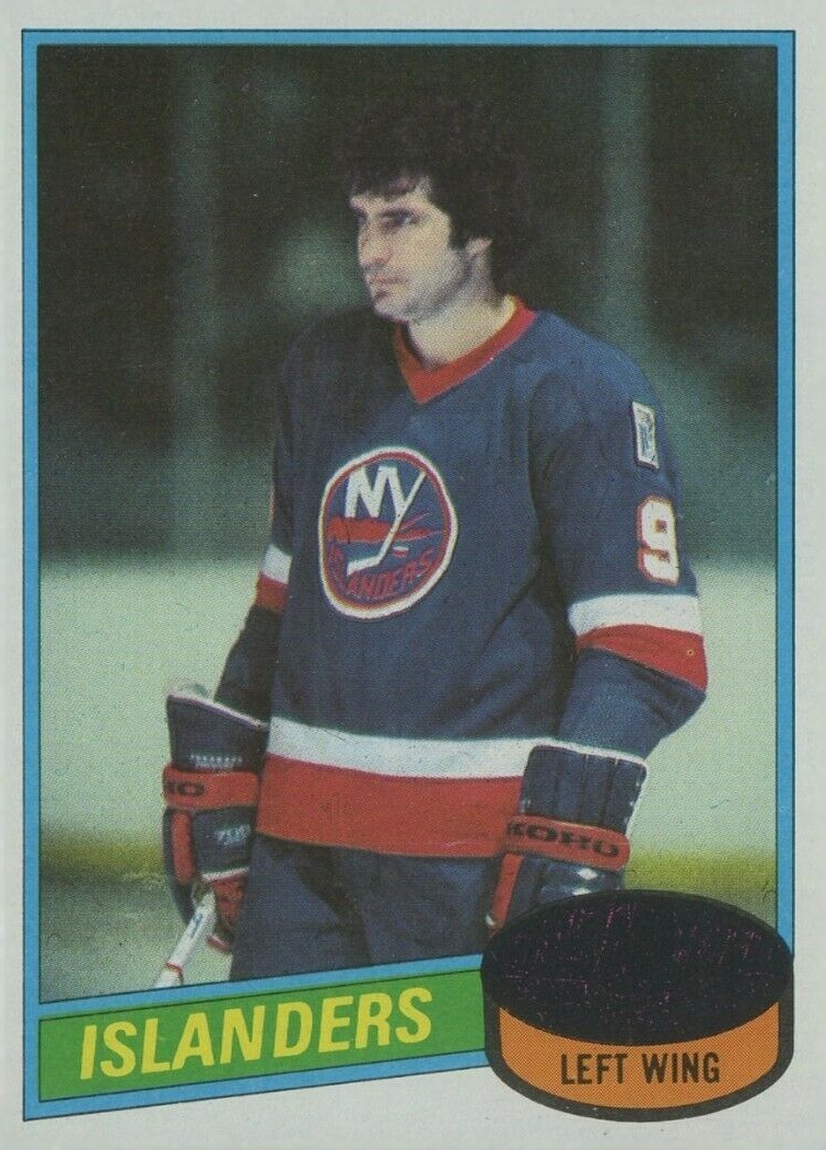 1980 Topps Clark Gillies #75 Hockey Card