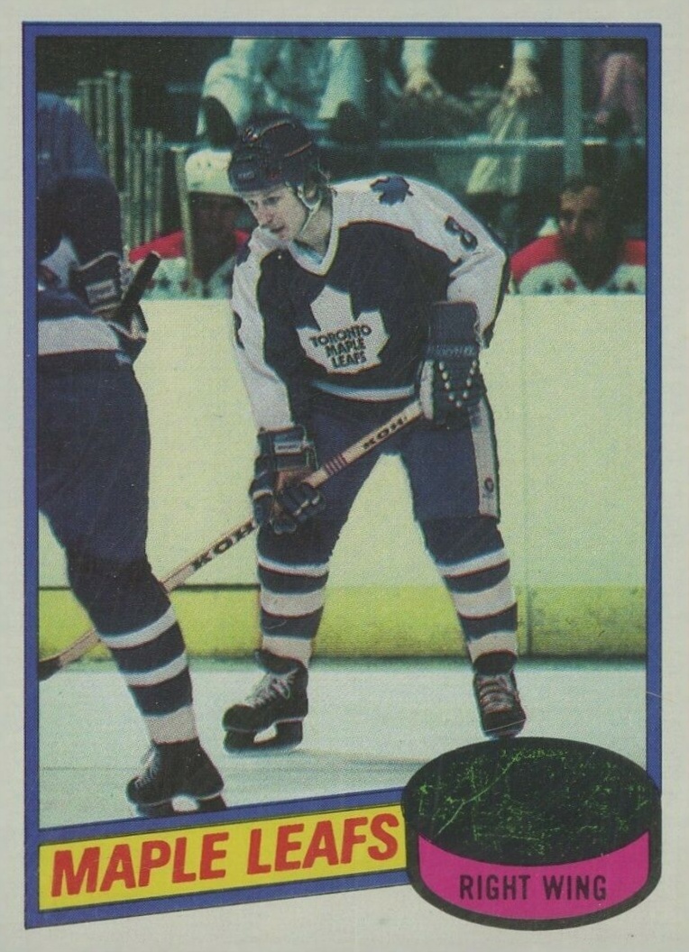 1980 Topps Rocky Saganiuk #64 Hockey Card