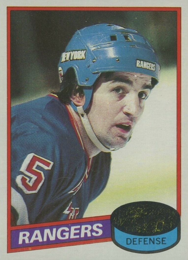 1980 Topps Carol Vadnais #57 Hockey Card