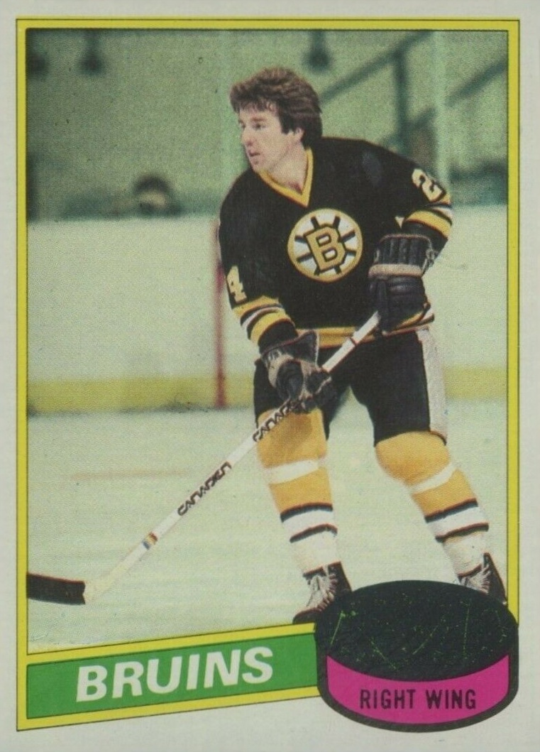 1980 Topps Terry O'Reilly #56 Hockey Card