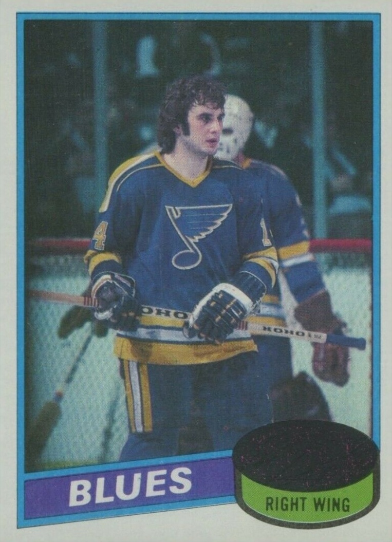 1980 Topps Blair Chapman #48 Hockey Card