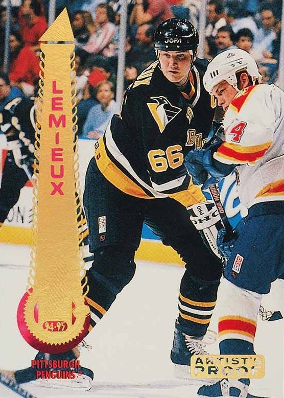 1994 Pinnacle Mario Lemieux #170 Hockey Card
