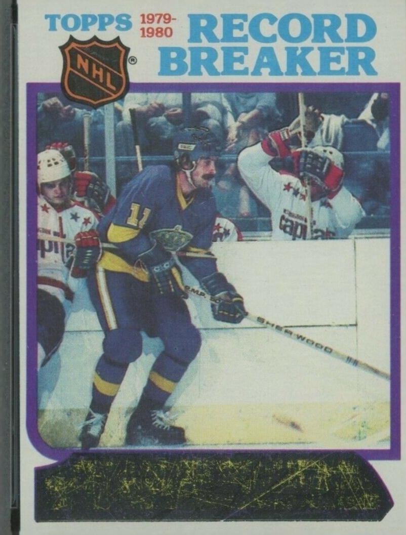 1980 Topps Charlie Simmer #4 Hockey Card