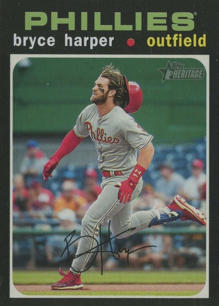 2020 Topps Heritage Bryce Harper #447 Baseball Card