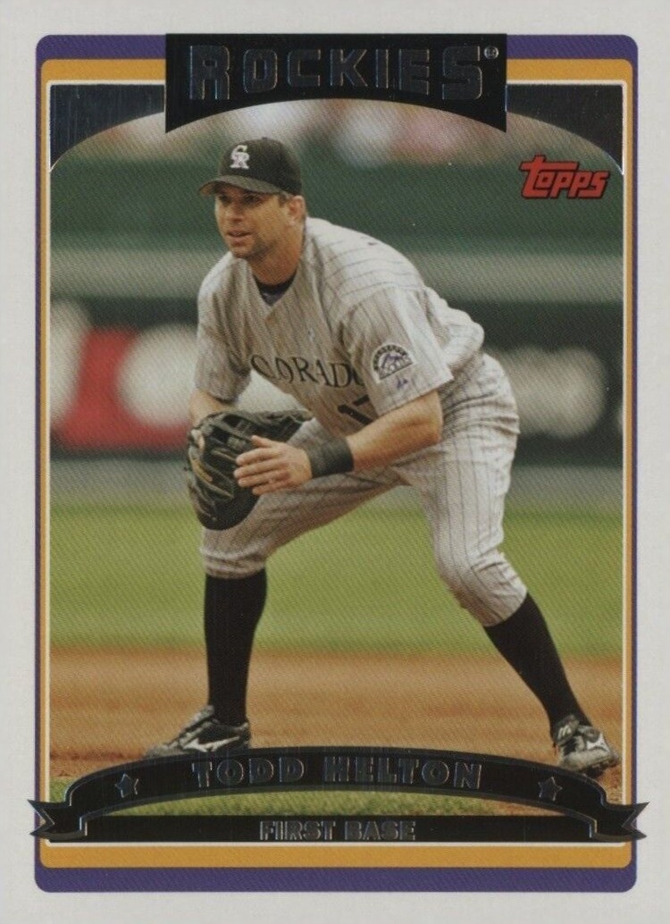 2006 Topps Todd Helton #570 Baseball Card