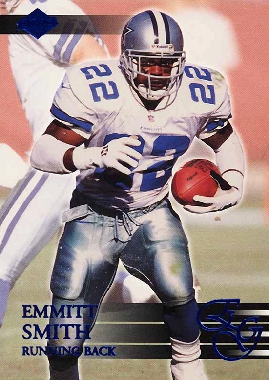 2000 Collector's Edge Graded Emmitt Smith #120 Football Card