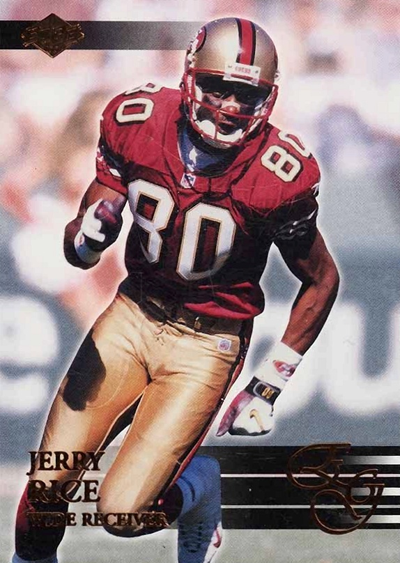 2000 Collector's Edge Graded Jerry Rice #130 Football Card