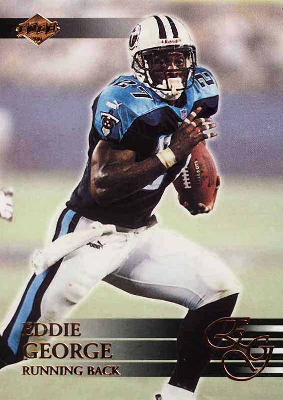 2000 Collector's Edge Graded Eddie George #141 Football Card