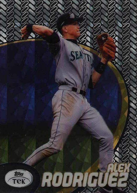 1998 Topps Tek Alex Rodriguez #9 Baseball Card