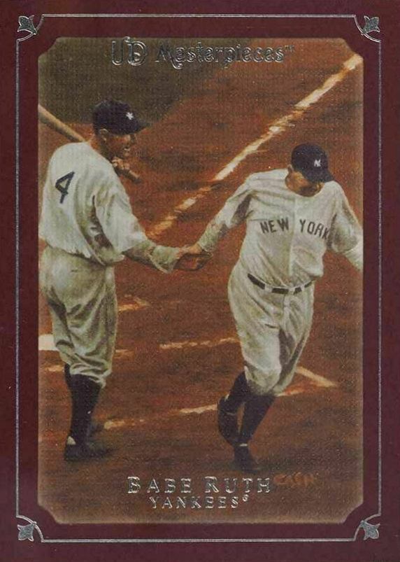 2007 Upper Deck Masterpieces Babe Ruth #1 Baseball Card