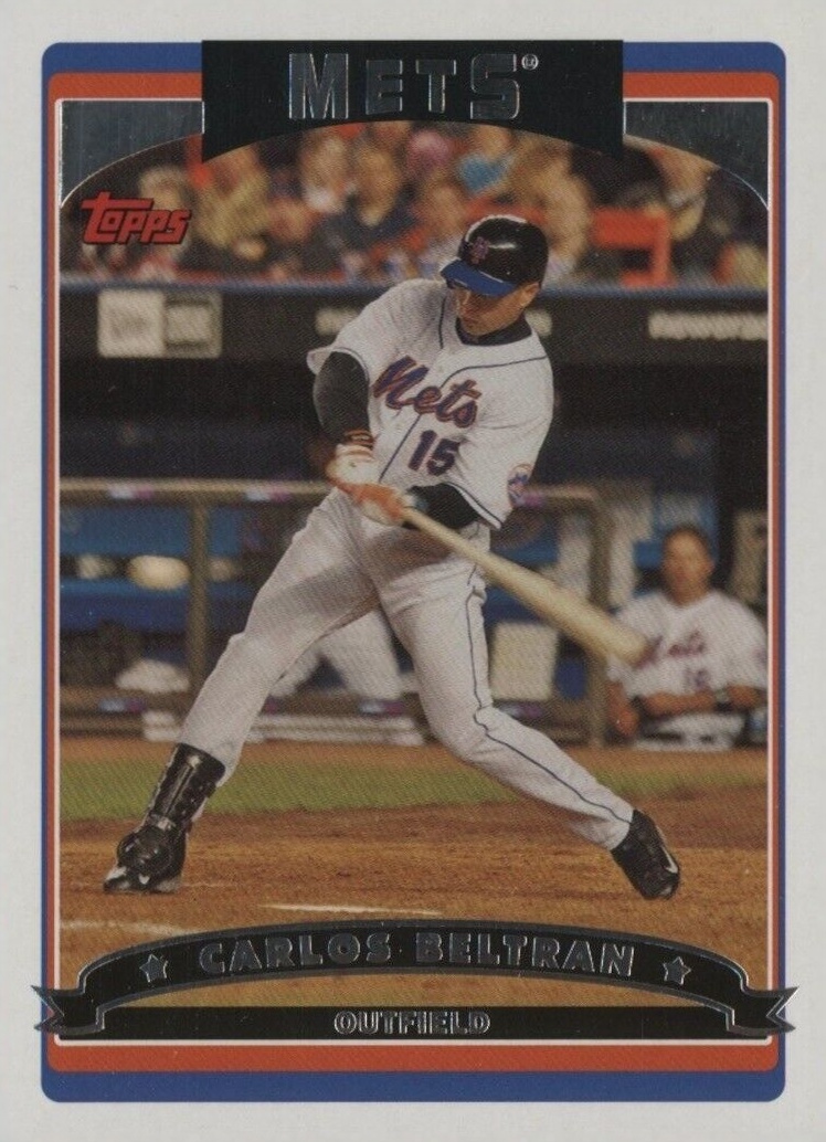 2006 Topps Carlos Beltran #520 Baseball Card