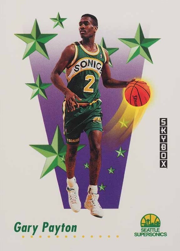 1991 Skybox Gary Payton #510 Basketball Card