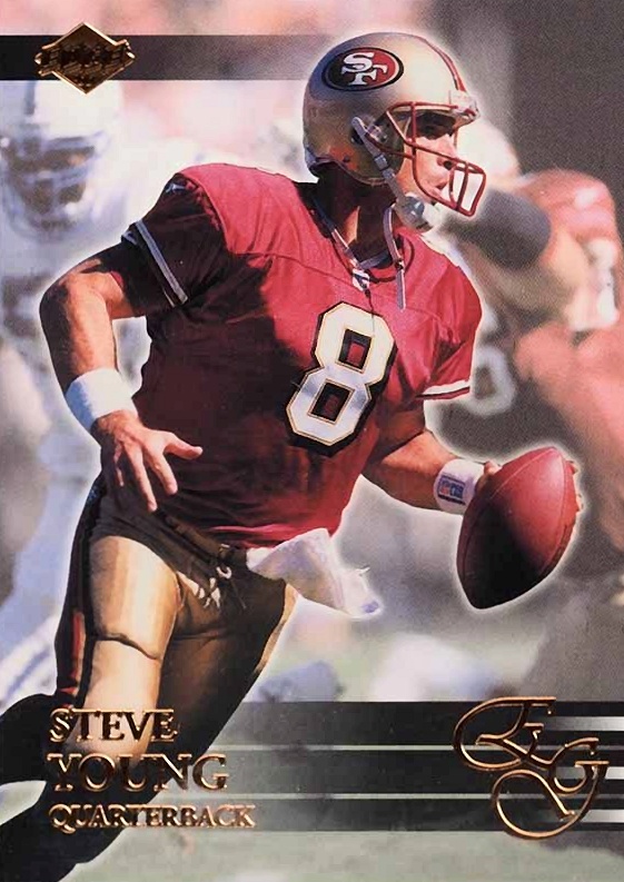 2000 Collector's Edge Graded Steve Young #118 Football Card