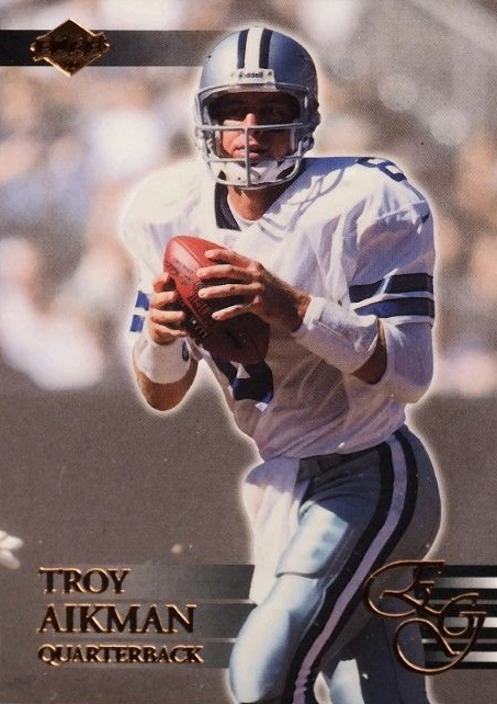 2000 Collector's Edge Graded Troy Aikman #128 Football Card