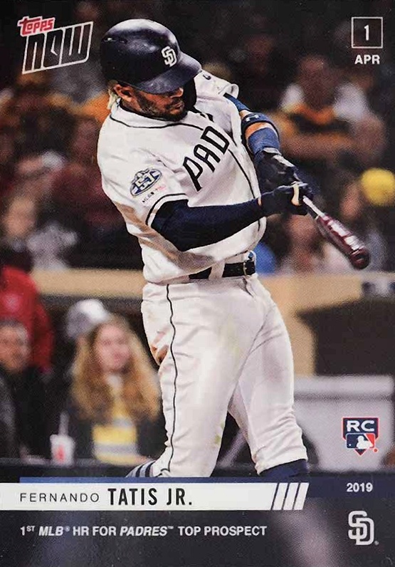 2019 Topps Now Fernando Tatis Jr. #33 Baseball Card