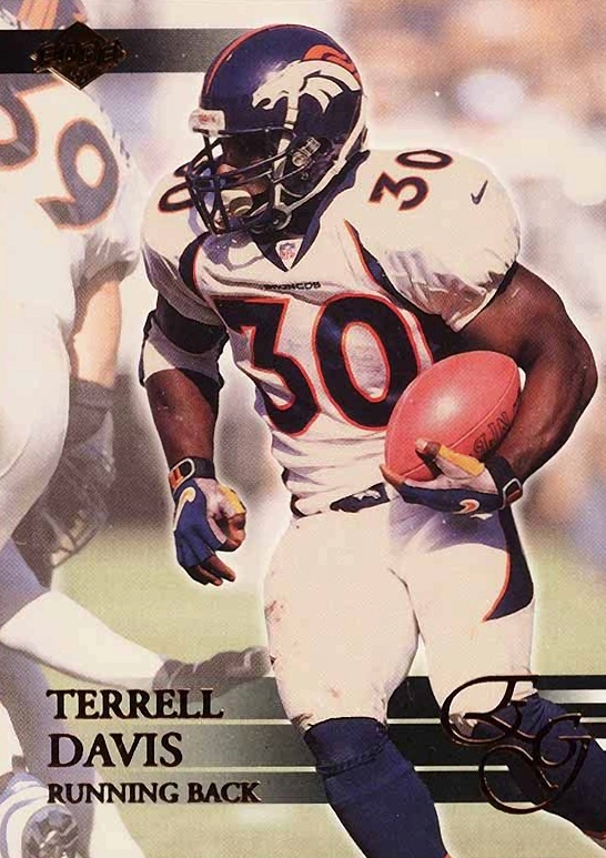 2000 Collector's Edge Graded Terrell Davis #111 Football Card