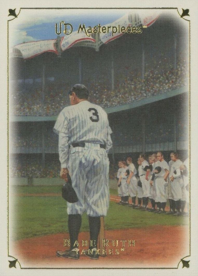 2007 Upper Deck Masterpieces Babe Ruth #2 Baseball Card