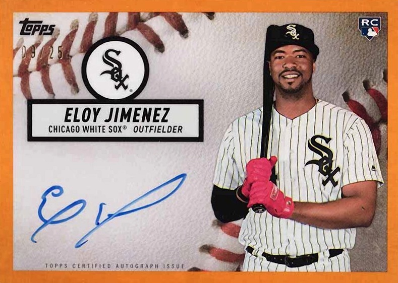 2019 Topps Brooklyn Collection Autographs Eloy Jimenez #EJI Baseball Card