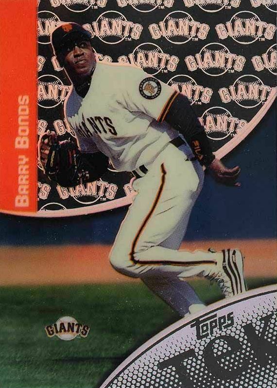2000 Topps Tek Barry Bonds #13-6 Baseball Card