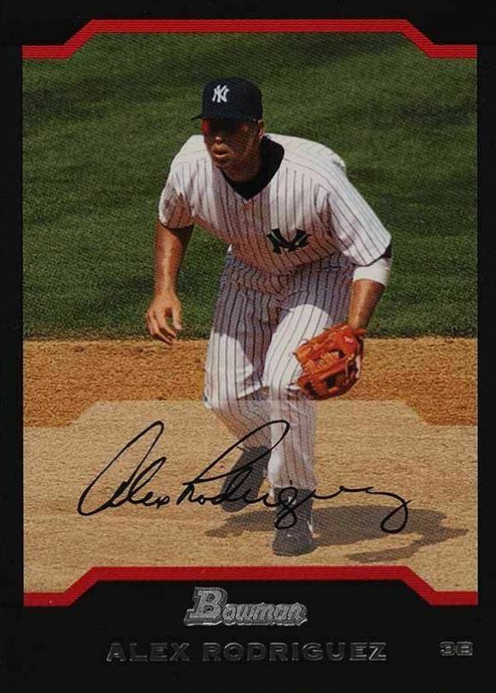 2004 Bowman Alex Rodriguez #103 Baseball Card