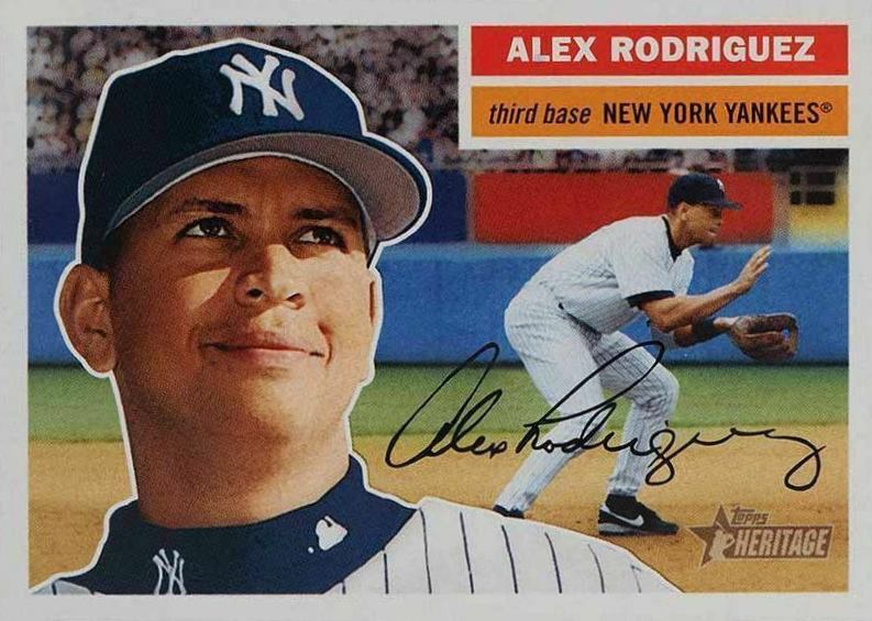 2005 Topps Heritage  Alex Rodriguez #135 Baseball Card