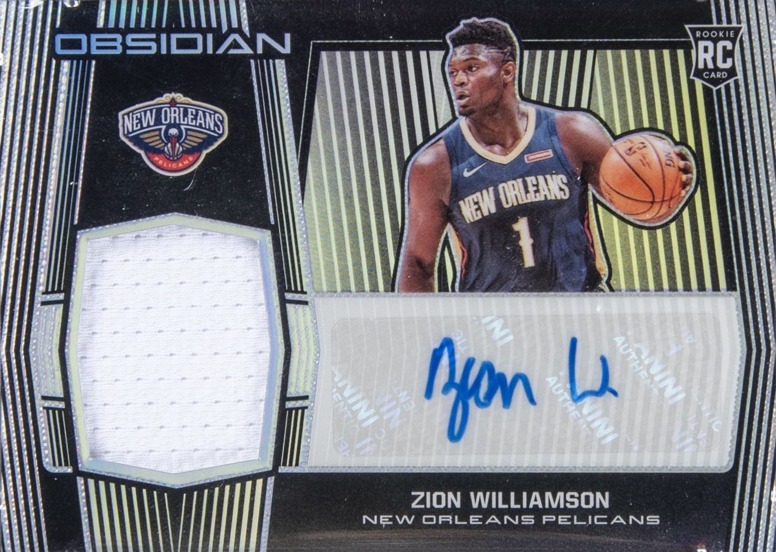 2019 Panini Obsidian Zion Williamson #232 Basketball Card