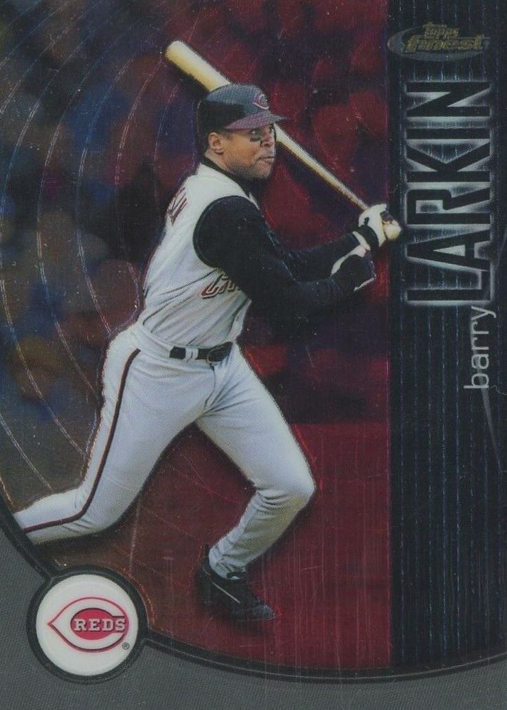 2001 Finest Barry Larkin #62 Baseball Card