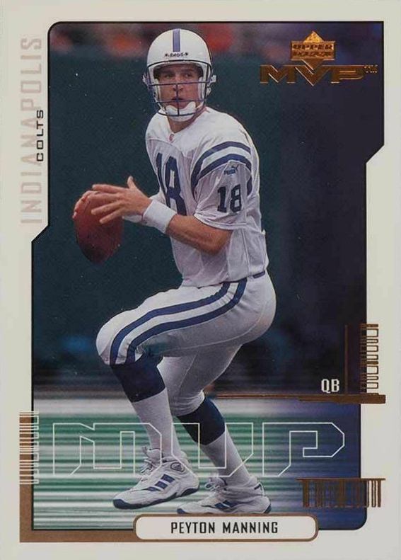 2000 Upper Deck MVP Peyton Manning #66 Football Card