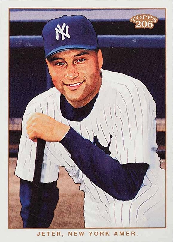 2002 Topps 206 Derek Jeter #236 Baseball Card