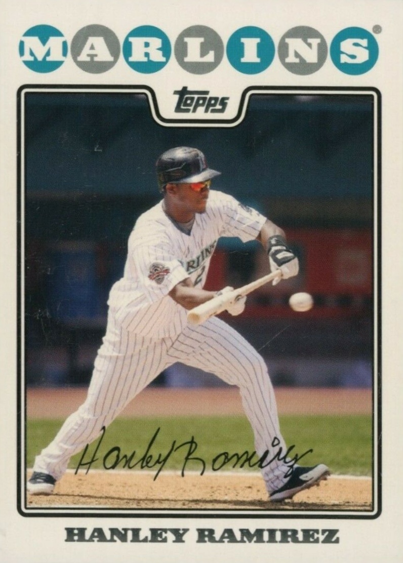 2008 Topps Hanley Ramirez #425 Baseball Card