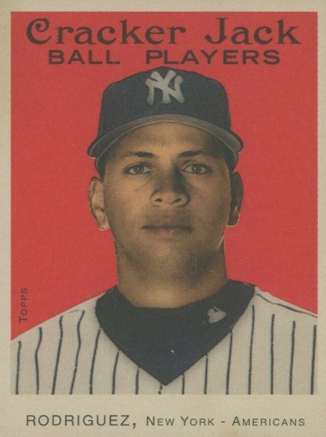 2004 Topps Cracker Jack Alex Rodriguez # Baseball Card