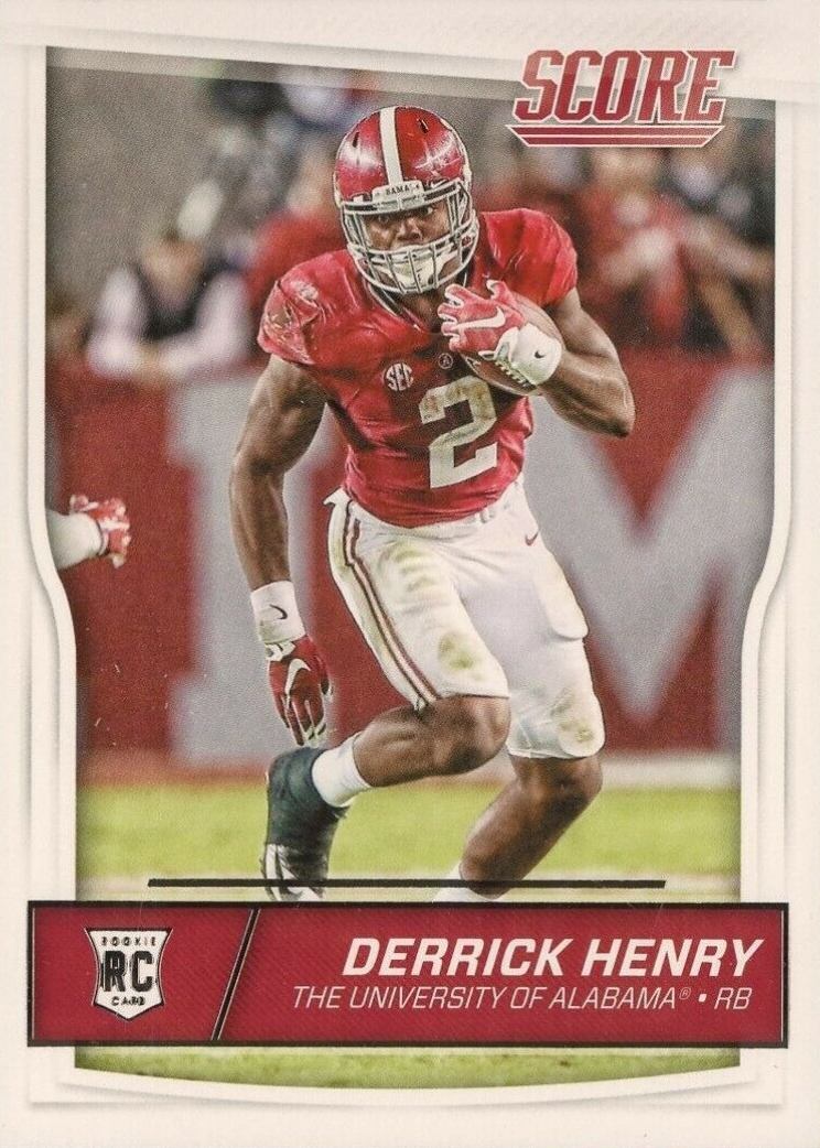 2016 Panini Score Derrick Henry #345 Football Card