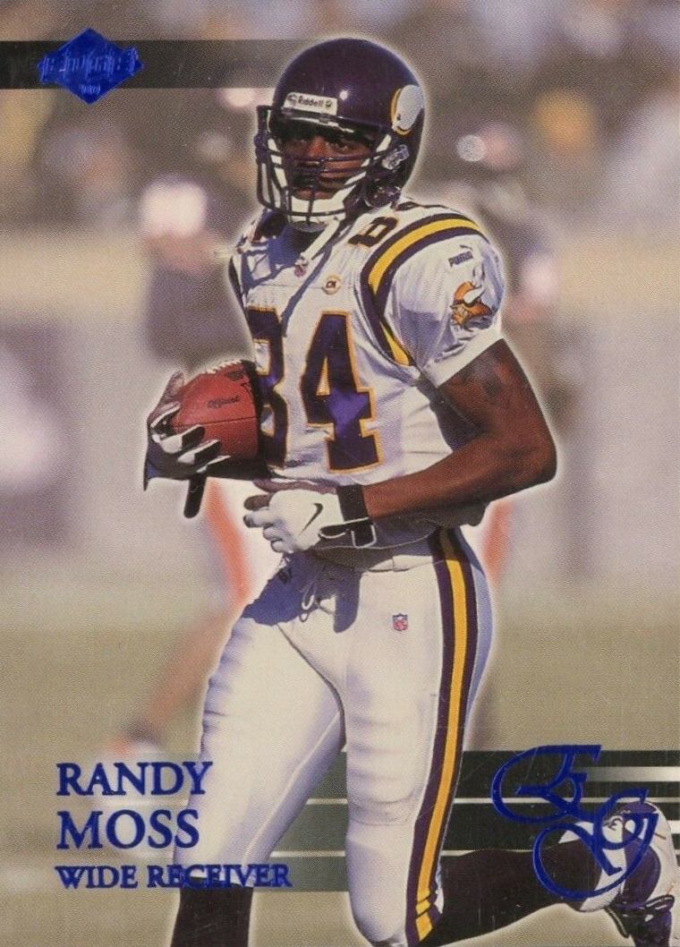 2000 Collector's Edge Graded Randy Moss #145 Football Card