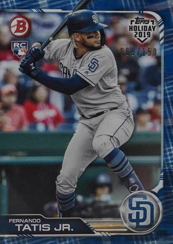 2019 Topps Holiday Bowman  Fernando Tatis Jr. #TH-FTJ Baseball Card