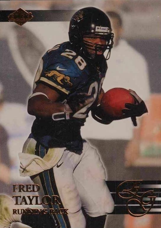 2000 Collector's Edge Graded Fred Taylor #129 Football Card
